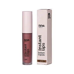 Nina Make Up - Batom Líquido Instant Bride
