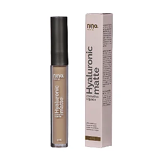 Nina Make Up - Corretivo Líquido Hyaluronic Matte Cor0,5
