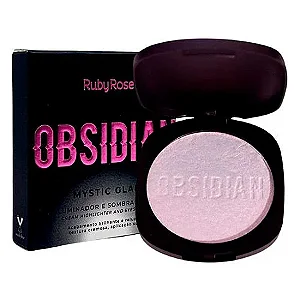 Ruby Rose - Iluminador e Sombra Cream Mystic Obsidian PEARL HB 2600