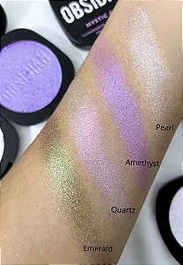 Ruby Rose - Iluminador e Sombra Cream Mystic Obsidian QUARTZ HB 2600