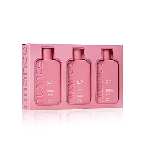 Nuance - Box Glow Day Nuance Hair Care 250ml - Kit 3 peças
