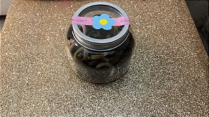 Central Beauty - Mini Rabico de Meia no Potinho NUDE