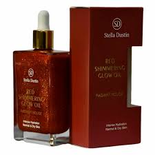 Stella Dustin - Óleo Corporal Red Shimmering Radiant Rouge 100ml