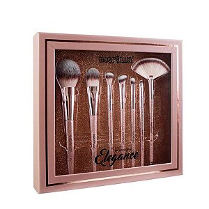 Macrilan - Kit com 7 Pincéis Elegance ED700
