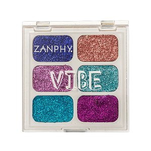 Zanphy Paleta de Glitter - Vibe 02