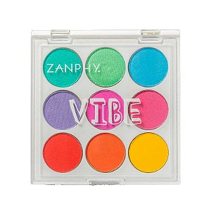 Zanphy Paleta de Glitter Linha Vibe - Neon 03