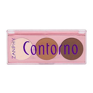 Zanphy Paleta de Contorno - 3 Cores