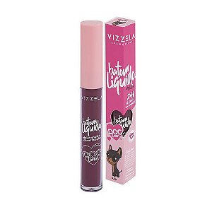 Vizzela - Batom Líquido Matte Dog Lovers - Cor 11 Pinscher