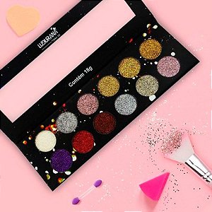 Ludurana V - Paleta de Sombras Glitter B00055