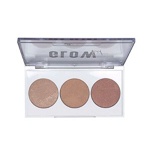 Luv Beauty - Paleta Glow trio de iluminadores
