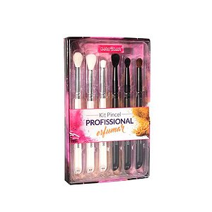 Macrilan -  Kit 6 Pincéis para Esfumar WB800