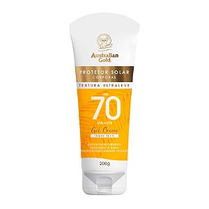 Australian Gold - Gel Creme Toque Seco FPS70 Protetor Solar Corporal - 200g