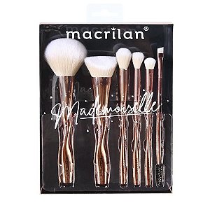 Macrilan - Kit 6 Pincéis Mademoiselle ED004