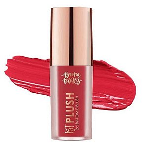 Bruna Tavares - BT Plush 2x1 Batom e Blush Ruby