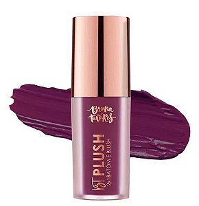 Bruna Tavares - BT Plush 2x1 Batom e Blush Plum