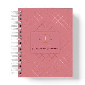 Agenda Jurídica Permanente - Capa Glamour