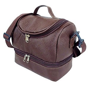 Lancheira Térmica com 2 Compartimentos Marmita Corino Marrom