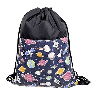 Sacochila Mochila Saco Espaço Sideral