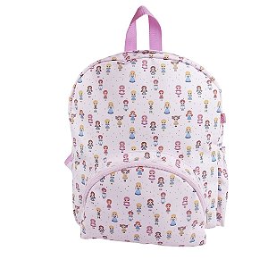 Mochila M com bolsos laterais Bonecas