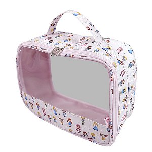 Necessaire Organizadora Transparente Bonecas