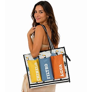 Bolsa Praia 3 Bolsos Tucano
