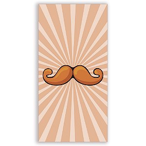 Faixa Lateral - Mundo Bita Bigode Laranja - Sublimado 3D