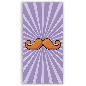 Faixa Lateral - Mundo Bita Bigode Roxo - Sublimado 3D