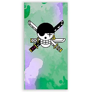 Faixa Lateral - One Piece Zoro - Sublimado 3D