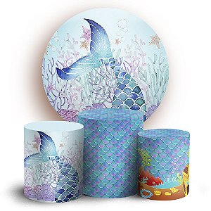 KIT Redondo e Trio - Calda de Sereia - Sublimado 3D