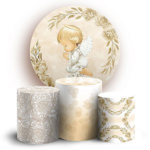 KIT Redondo e Trio - Anjinho - Sublimado 3D