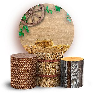 KIT Redondo e Trio - Celeiro - Sublimado 3D