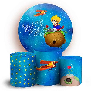 KIT Redondo e Trio - Pequeno Principe - Sublimado 3D