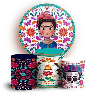 KIT Redondo e Trio - Frida - Sublimado 3D