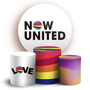 KIT Redondo e Trio - Now United - Sublimado 3D