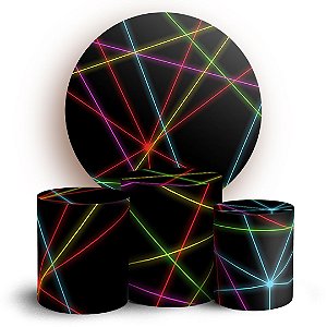 KIT Redondo e Trio - Neon - Sublimado 3D