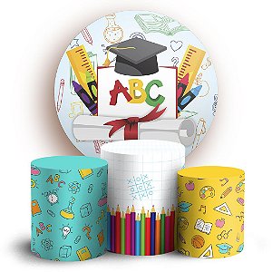 KIT Redondo e Trio - Formatura Infantil - Sublimado 3D