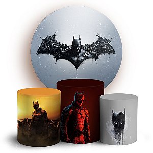 KIT Redondo e Trio - Batman - Sublimado 3D