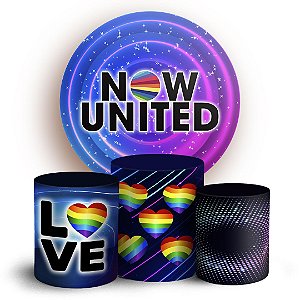 KIT Redondo e Trio - Now United - Sublimado 3D