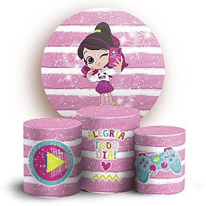 KIT Redondo e Trio - Luluca - Sublimado 3D