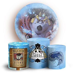 KIT Redondo e Trio - One Piece Jinbe - Sublimado 3D