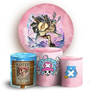 KIT Redondo e Trio - One Piece Chopper - Sublimado 3D