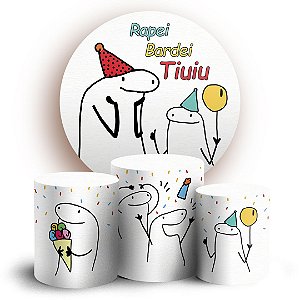 KIT Redondo e Trio - Flork - Sublimado 3D