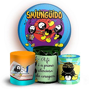 KIT Redondo e Trio - Smilingüido - Sublimado 3D
