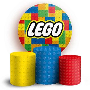 KIT Redondo e Trio - Lego - Sublimado 3D