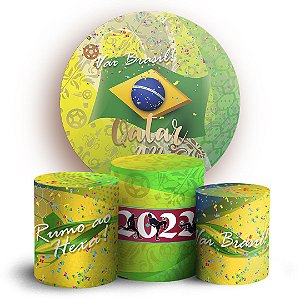 KIT Redondo e Trio - Copa Qatar - Sublimado 3D