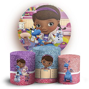 KIT Redondo e Trio - Doutora Brinquedos - Sublimado 3D