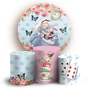 KIT Redondo e Trio - Alice - Sublimado 3D