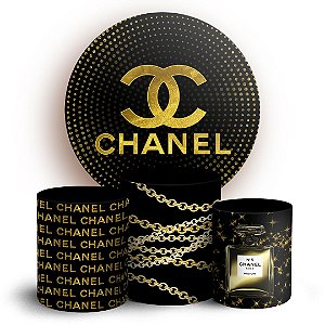 KIT Redondo e Trio - Chanel - Sublimado 3D