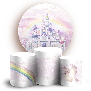 KIT Redondo e Trio - Castelo - Sublimado 3D