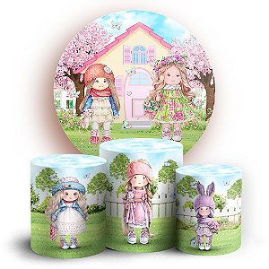 KIT Redondo e Trio - Boneca Vintage - Sublimado 3D